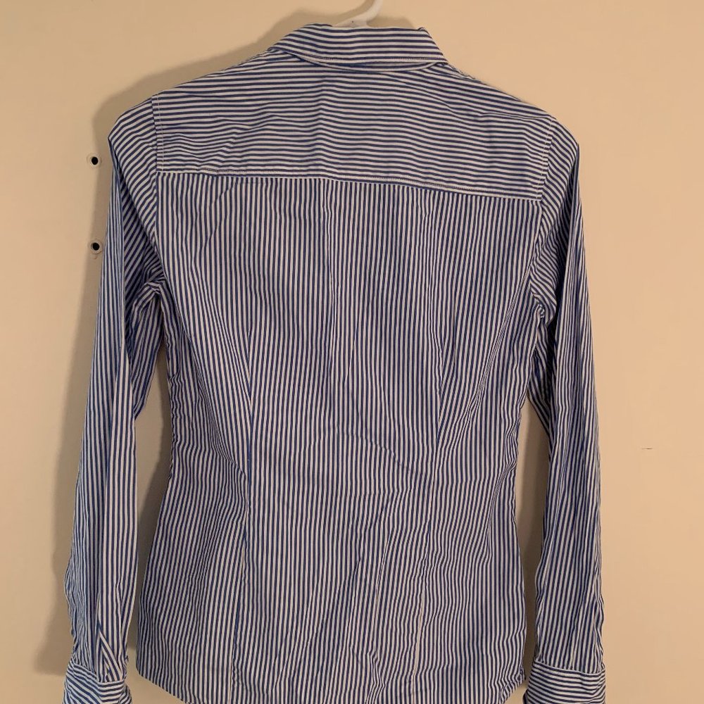 J. Crew XS Striped Button up Shirt